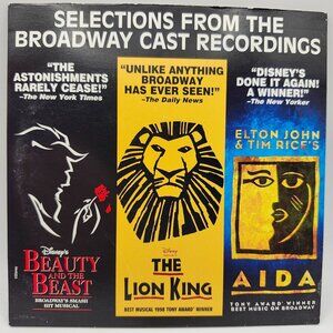 Disney Broadway Cast Recordings Beauty And The Beast The Lion King Aida Promo CD